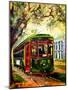 New Orleans St Charles Streetcar-Diane Millsap-Mounted Art Print