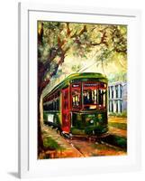 New Orleans St Charles Streetcar-Diane Millsap-Framed Art Print