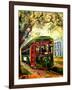 New Orleans St Charles Streetcar-Diane Millsap-Framed Art Print