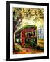 New Orleans St Charles Streetcar-Diane Millsap-Framed Art Print