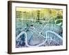 New Orleans Street Map-Michael Tompsett-Framed Art Print