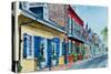 New Orleans, Street Scene, Pierre Hotel-Anthony Butera-Stretched Canvas