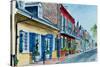 New Orleans, Street Scene, Pierre Hotel-Anthony Butera-Stretched Canvas