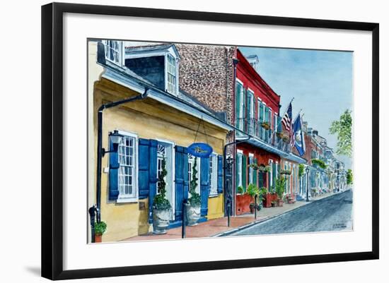 New Orleans, Street Scene, Pierre Hotel-Anthony Butera-Framed Giclee Print