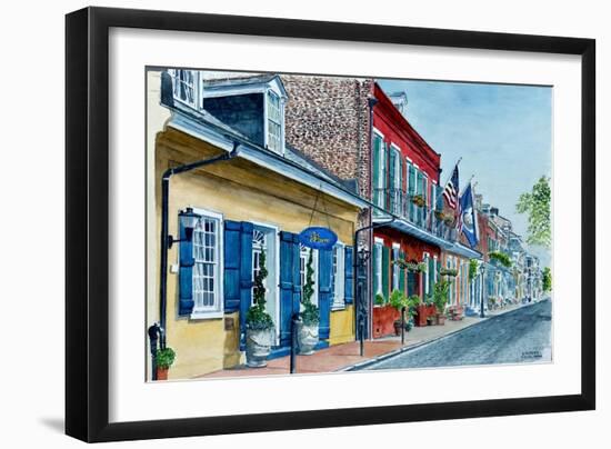 New Orleans, Street Scene, Pierre Hotel-Anthony Butera-Framed Giclee Print