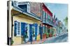 New Orleans, Street Scene, Pierre Hotel-Anthony Butera-Stretched Canvas