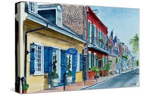 New Orleans, Street Scene, Pierre Hotel-Anthony Butera-Stretched Canvas