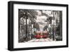 New Orleans Streetcars-null-Framed Premium Giclee Print