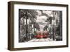 New Orleans Streetcars-null-Framed Premium Giclee Print