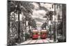 New Orleans Streetcars-null-Mounted Premium Giclee Print