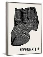 New Orleans-Mr City Printing-Framed Art Print