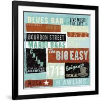 New Orleans-Tom Frazier-Framed Giclee Print