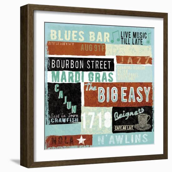 New Orleans-Tom Frazier-Framed Art Print