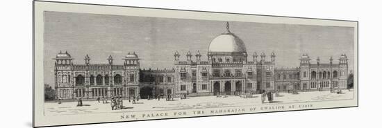 New Palace for the Maharajah of Gwalior at Ujain-null-Mounted Giclee Print