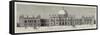 New Palace for the Maharajah of Gwalior at Ujain-null-Framed Stretched Canvas