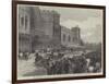 New Palace-Yard on the Day Mr Gladstone Moved the Second Reading of the Reform Bill-null-Framed Giclee Print