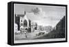 New Palace Yard, Palace of Westminster, London, C1750-John Boydell-Framed Stretched Canvas