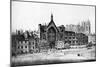 New Palace Yard, Westminster, in the 18th Century, C1905-null-Mounted Giclee Print