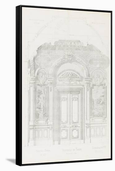 New Paris Opera: Project for the Hall of the Smoker-Charles Garnier-Framed Stretched Canvas