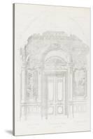 New Paris Opera: Project for the Hall of the Smoker-Charles Garnier-Stretched Canvas