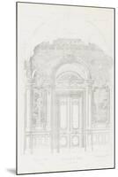 New Paris Opera: Project for the Hall of the Smoker-Charles Garnier-Mounted Giclee Print