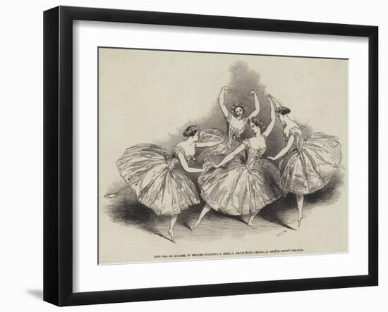 New Pas De Quatre-null-Framed Giclee Print