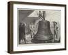 New Peal of Bells for St Paul's Cathedral, the Tenor Bell, Presented by the City Corporation-null-Framed Giclee Print