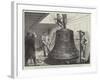 New Peal of Bells for St Paul's Cathedral, the Tenor Bell, Presented by the City Corporation-null-Framed Giclee Print