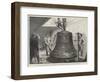 New Peal of Bells for St Paul's Cathedral, the Tenor Bell, Presented by the City Corporation-null-Framed Giclee Print
