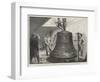 New Peal of Bells for St Paul's Cathedral, the Tenor Bell, Presented by the City Corporation-null-Framed Giclee Print