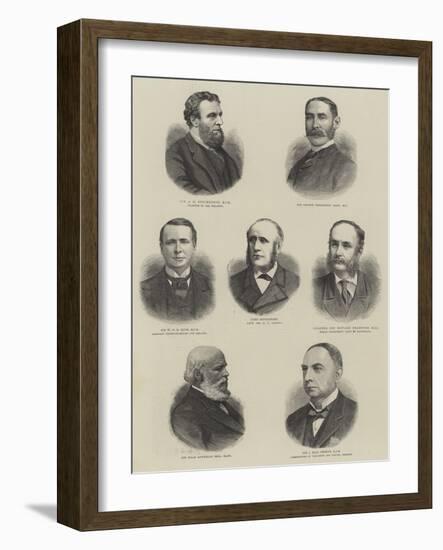 New Peers, Baronets and Knights-null-Framed Giclee Print