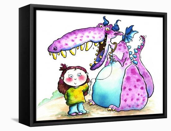 New Pet-Maylee Christie-Framed Stretched Canvas