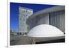 New Philharmonic Hall on Kirchberg in Luxembourg City, Grand Duchy of Luxembourg, Europe-Hans-Peter Merten-Framed Photographic Print