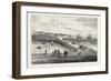 New Pier and Railway Station, for Portsmouth Harbour, 1876, Uk-null-Framed Giclee Print