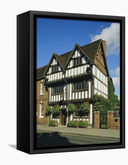 New Place, Stratford-Upon-Avon, Warwickshire, England, UK, Europe-Michael Short-Framed Stretched Canvas