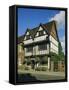 New Place, Stratford-Upon-Avon, Warwickshire, England, UK, Europe-Michael Short-Framed Stretched Canvas