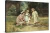 New Playmates-Ernest Walbourn-Stretched Canvas