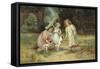 New Playmates-Ernest Walbourn-Framed Stretched Canvas