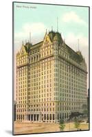 New Plaza Hotel, New York City-null-Mounted Art Print