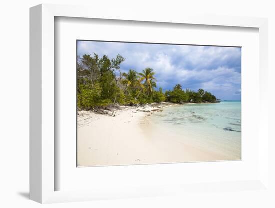 New Plymouth, beach, Green Turtle Cay, Abaco Islands, Bahamas, West Indies, Central America-Jane Sweeney-Framed Photographic Print