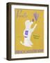 New Poodle Lavender-Ken Bailey-Framed Premium Giclee Print