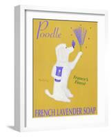 New Poodle Lavender-Ken Bailey-Framed Giclee Print