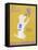 New Poodle Lavender-Ken Bailey-Framed Stretched Canvas
