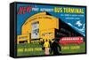 New Port Authority Bus Terminal-null-Framed Stretched Canvas