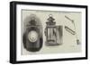 New Portable Gas Lamps for Railways-null-Framed Giclee Print