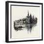 New Presbyterian Church, Galt, Canada, Nineteenth Century-null-Framed Giclee Print