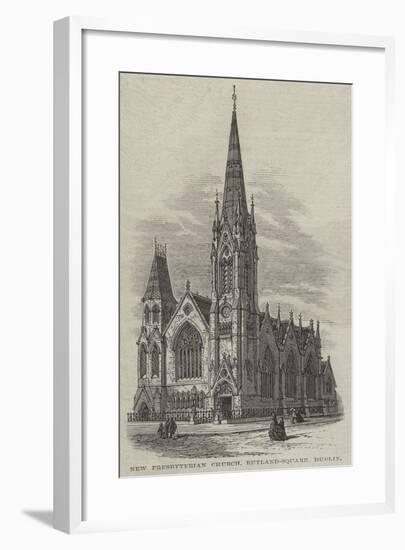 New Presbyterian Church, Rutland-Square, Dublin-null-Framed Giclee Print