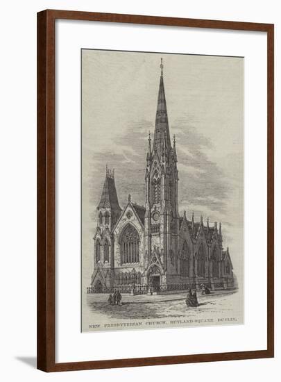 New Presbyterian Church, Rutland-Square, Dublin-null-Framed Giclee Print