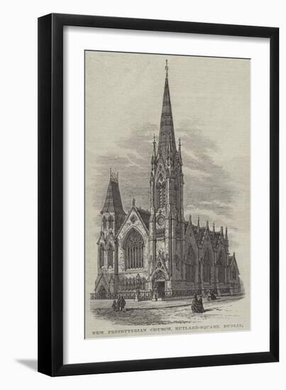 New Presbyterian Church, Rutland-Square, Dublin-null-Framed Giclee Print