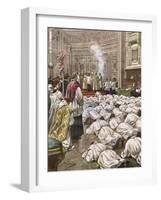 New Priests at Rome-Achille Beltrame-Framed Art Print